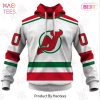 Personalized Vintage NHL New Jersey Devils Throwback Jersey Green 3D Hoodie