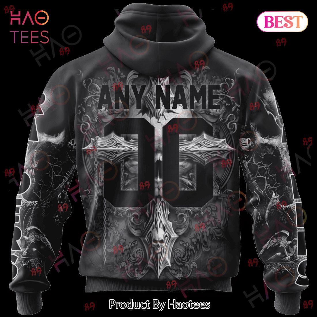 Raiders Skull God Limited Edition 3D Hoodie Raiders Skull God Limited Edition 3D Hoodie