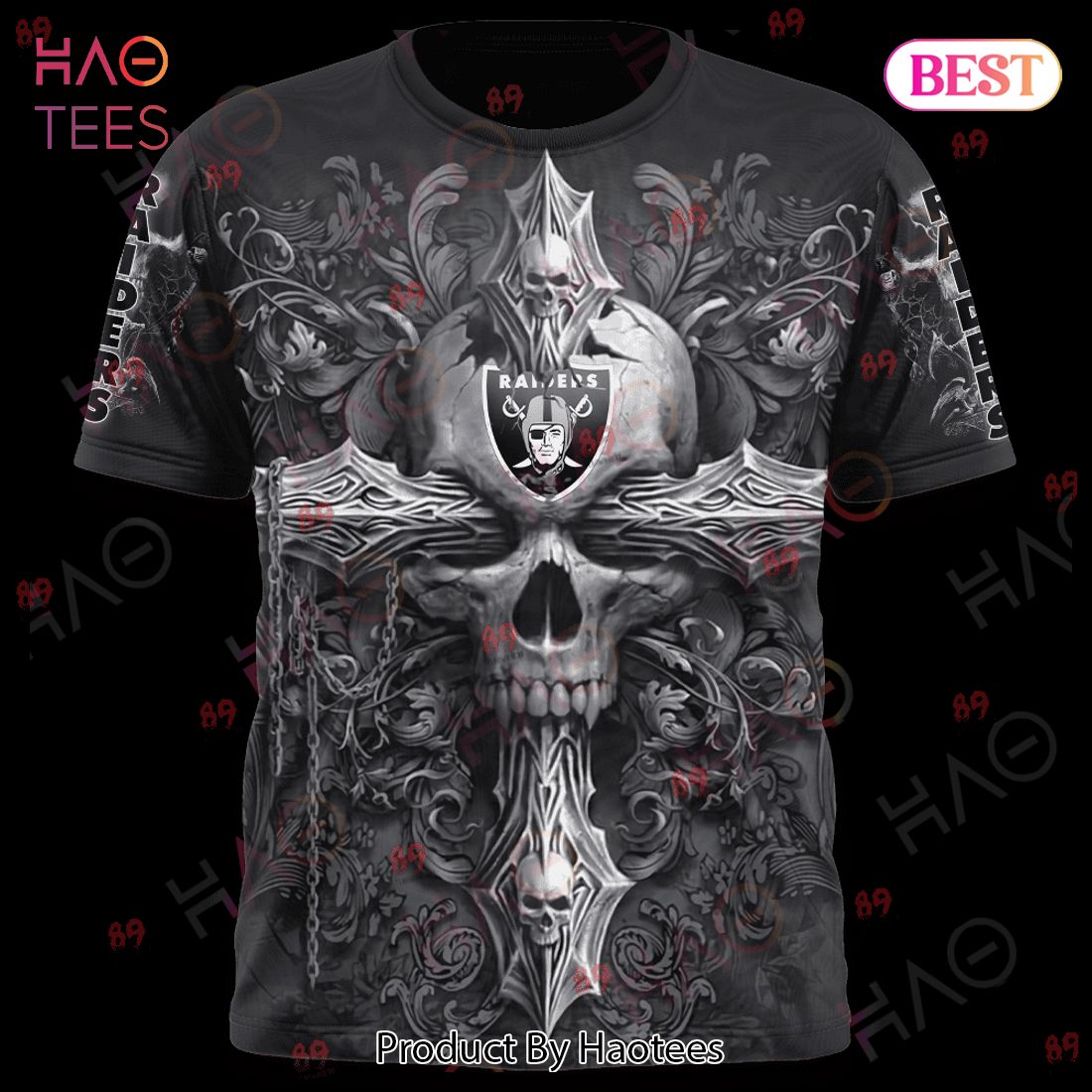 Raiders Skull God Limited Edition 3D Hoodie Raiders Skull God Limited Edition 3D Hoodie