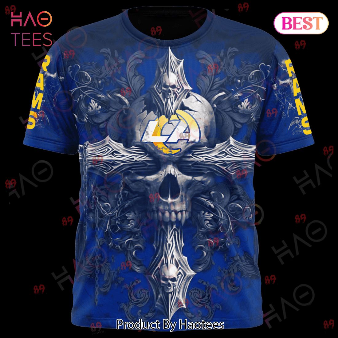 Rams Skull God Limited Edition 3D Hoodie Rams Skull God Limited Edition 3D Hoodie
