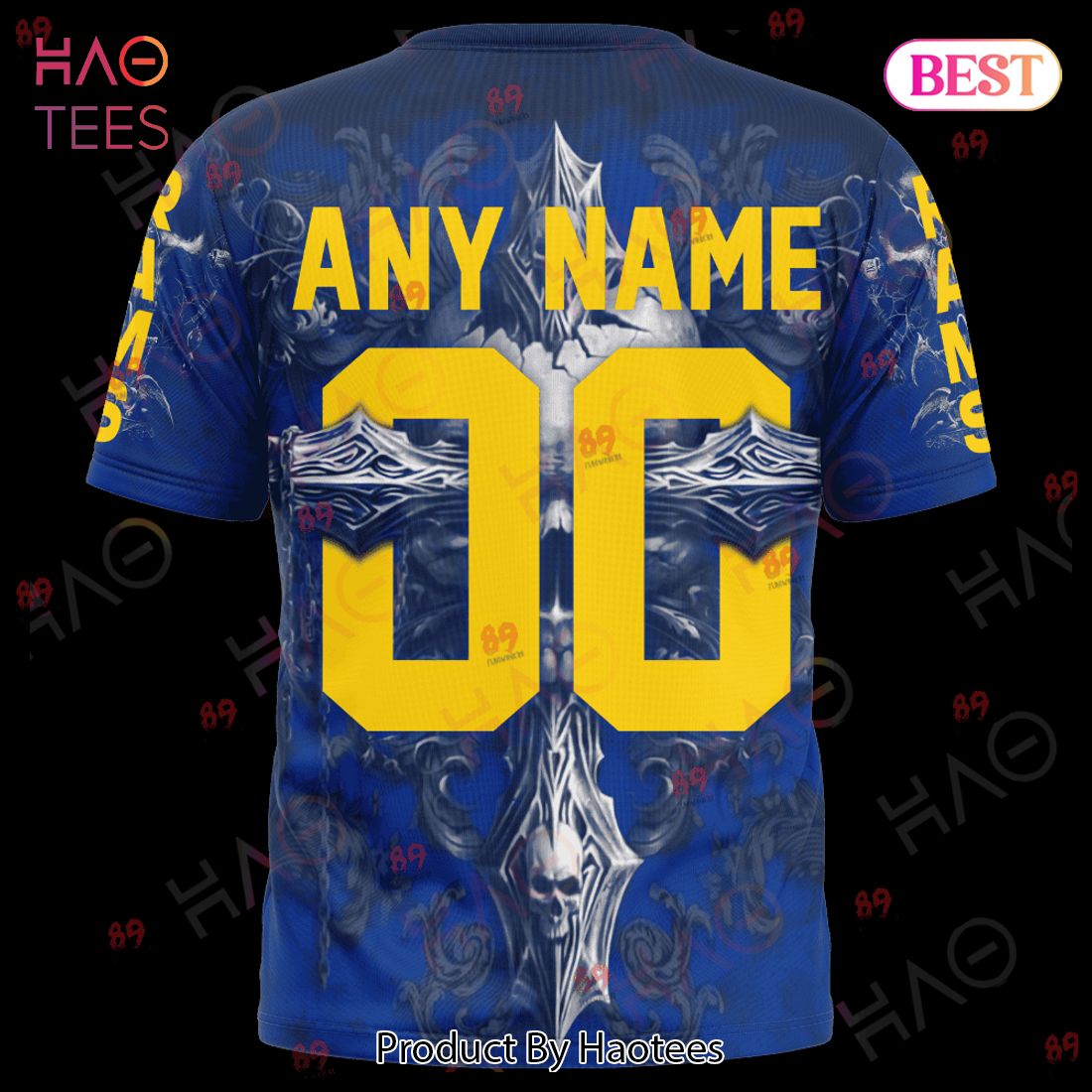 Rams Skull God Limited Edition 3D Hoodie Rams Skull God Limited Edition 3D Hoodie
