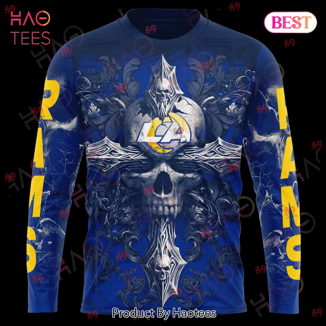 Rams Skull God Limited Edition 3D Hoodie Rams Skull God Limited Edition 3D Hoodie