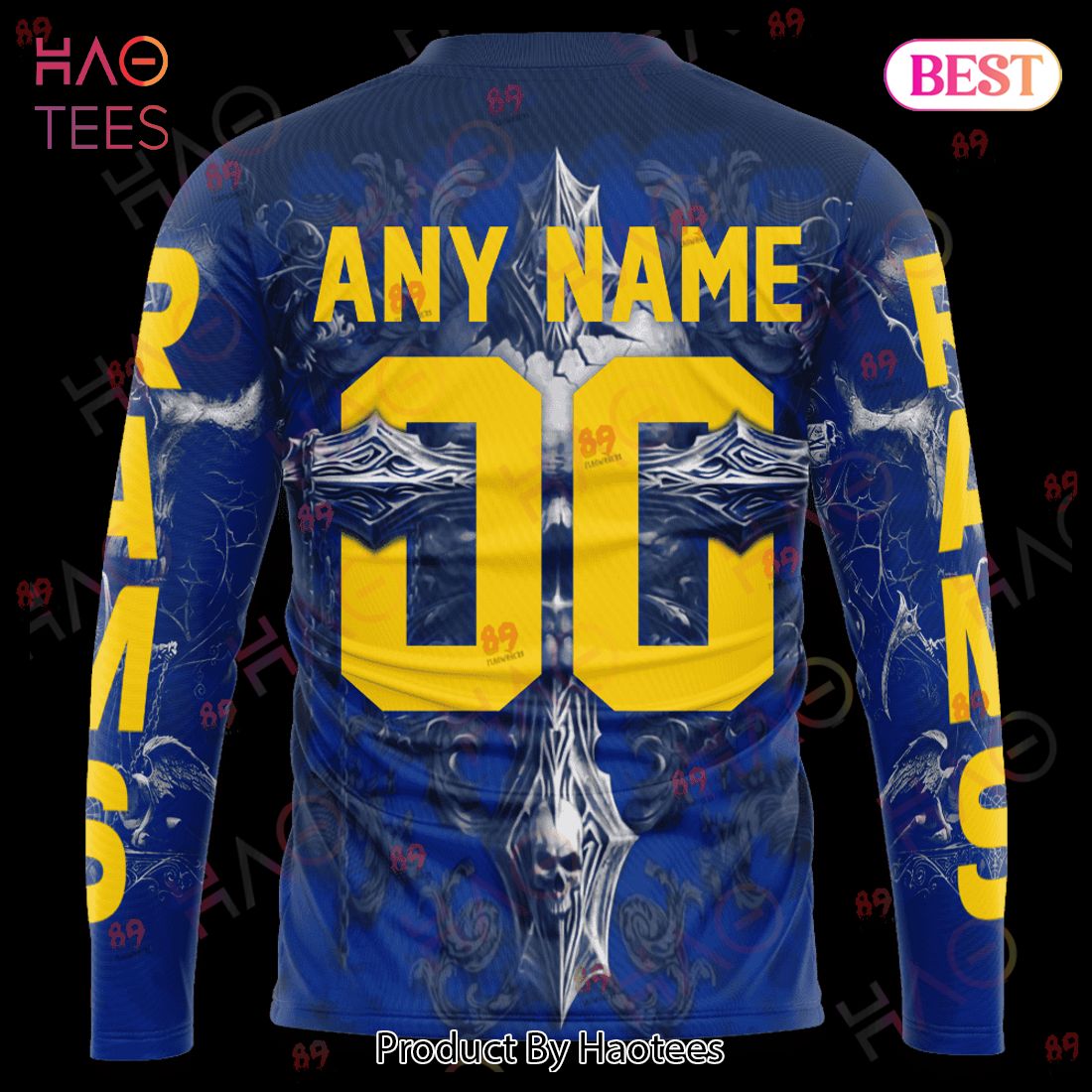 Rams Skull God Limited Edition 3D Hoodie Rams Skull God Limited Edition 3D Hoodie