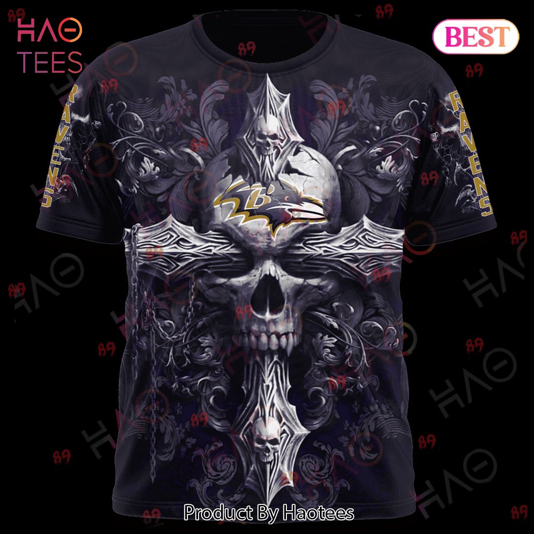 Ravens Skull God Limited Edition 3D Hoodie Ravens Skull God Limited Edition 3D Hoodie