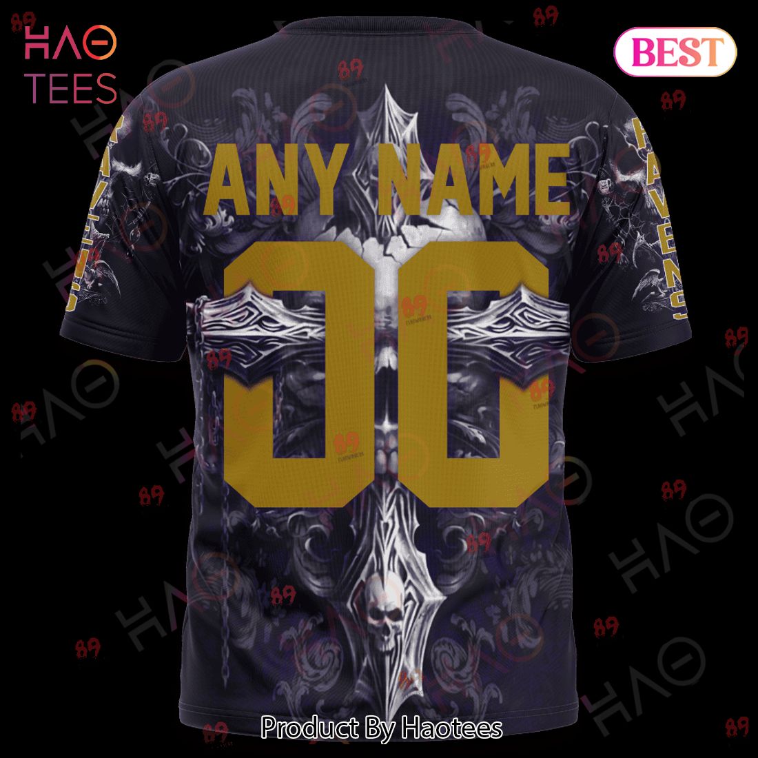Ravens Skull God Limited Edition 3D Hoodie Ravens Skull God Limited Edition 3D Hoodie