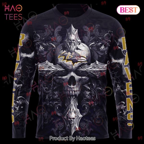 Ravens Skull God Limited Edition 3D Hoodie