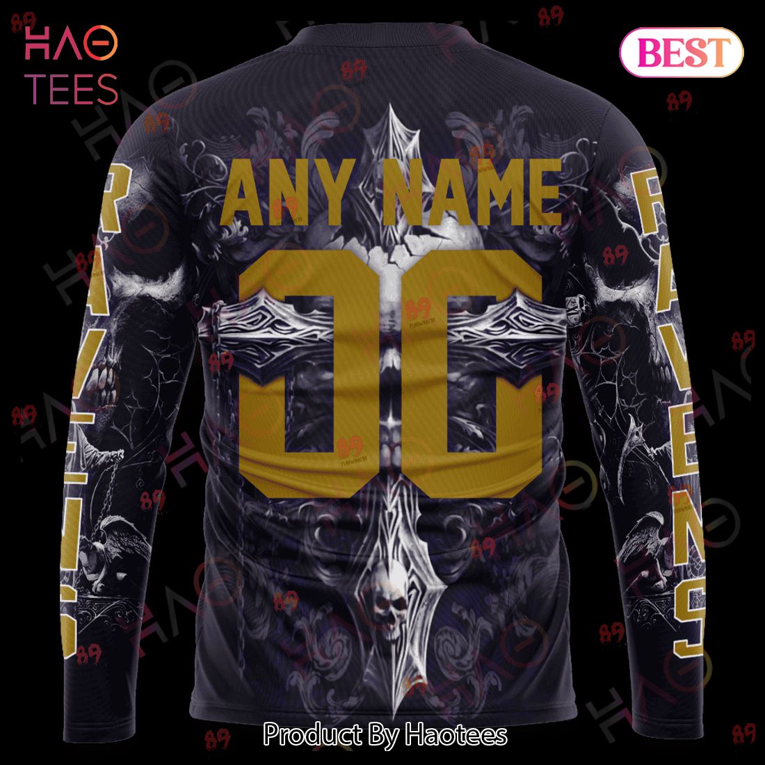 Ravens Skull God Limited Edition 3D Hoodie Ravens Skull God Limited Edition 3D Hoodie