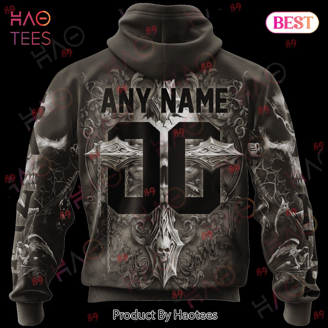 Saints Skull God Limited Edition 3D Hoodie Saints Skull God Limited Edition 3D Hoodie