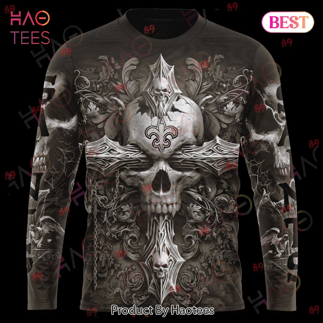 Saints Skull God Limited Edition 3D Hoodie Saints Skull God Limited Edition 3D Hoodie