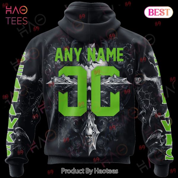 Seahawks Skull God Limited Edition 3D Hoodie