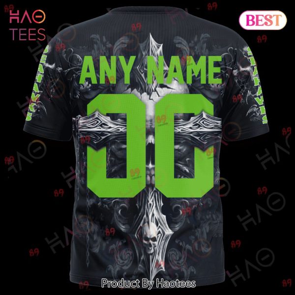 Seahawks Skull God Limited Edition 3D Hoodie