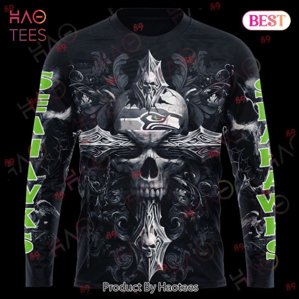 Seahawks Skull God Limited Edition 3D Hoodie