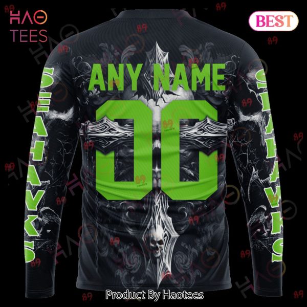 Seahawks Skull God Limited Edition 3D Hoodie