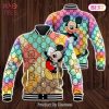Gucci Mix Mickey New Fashion Varsity Jacket