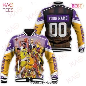 HOT Lakers NBA New Fashion Varsity Jacket