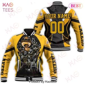 Lakers NBA 2022 Fashion Varsity Jacket