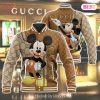 Mickey Mix LV Fashion Varsity Jacket Mickey Mix LV Fashion Varsity Jacket