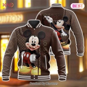 Mickey Mix LV Fashion Varsity Jacket