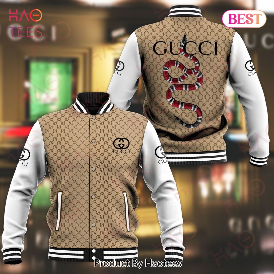 NEW Gucci Snake Jacket US