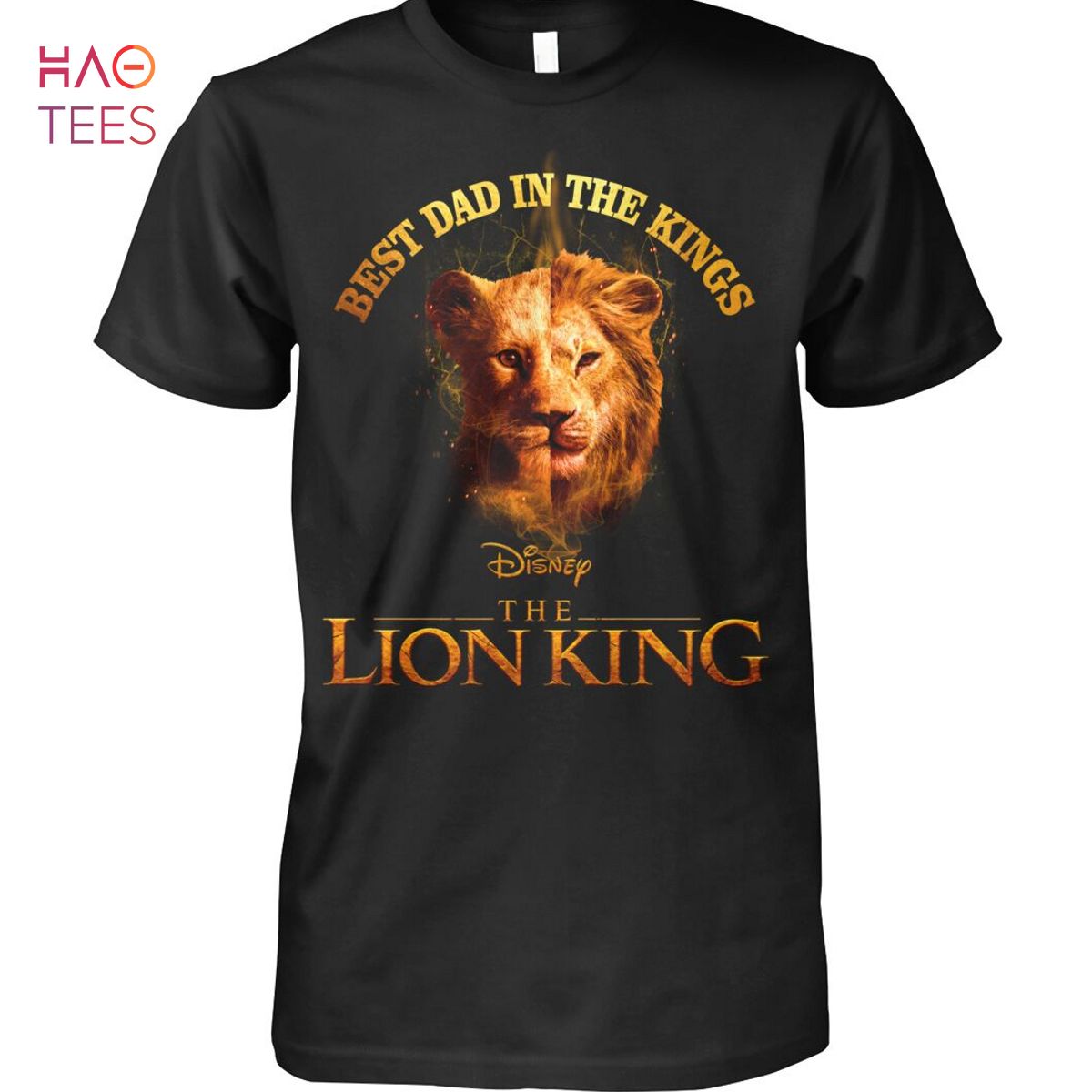Best Dad In The Kings The Lion King Shirt Best Dad In The Kings The Lion King Shirt