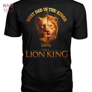 Best Dad In The Kings The Lion King Shirt