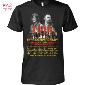 The Walking Dead12 Anniversary 2010-2022 Shirt