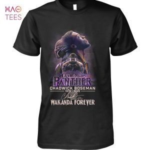NEW Black Panther Chadwick Boseman Shirt