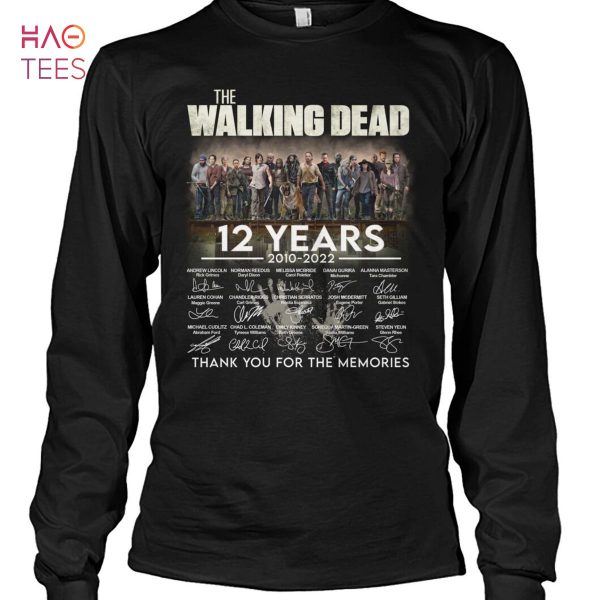 The Walking Dead 12 Years Shirt