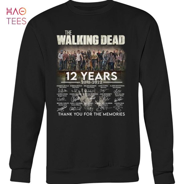 The Walking Dead 12 Years Shirt