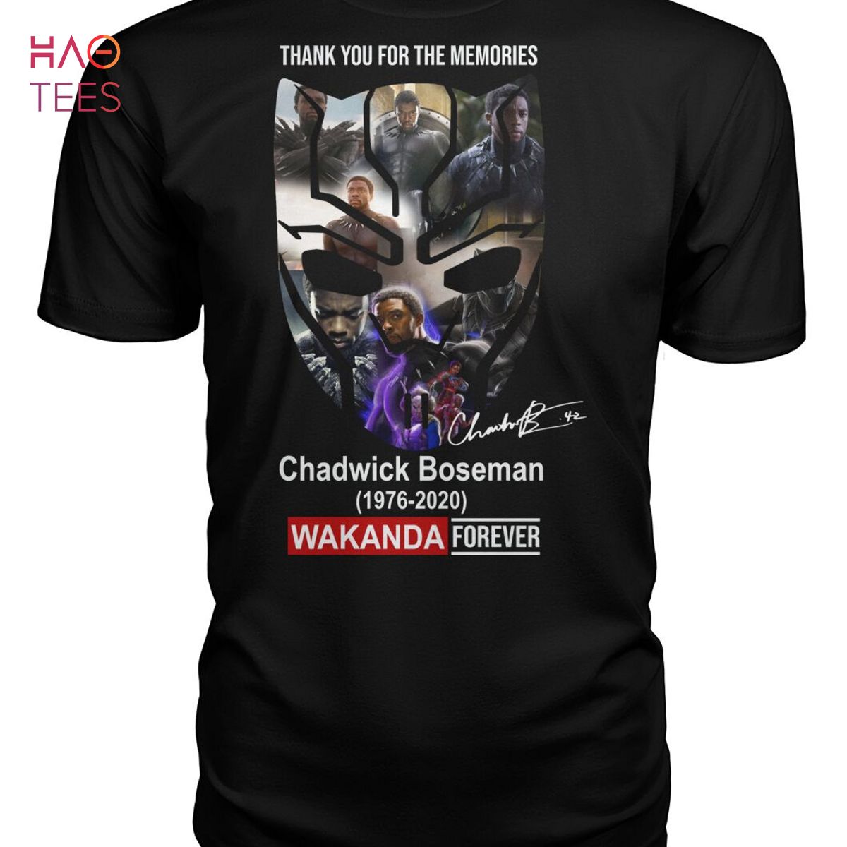 AVAILABLE Chadwich Boseman Wakanda Forever Shirt