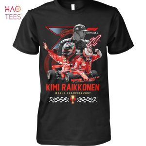 HOT Kimi Raikkonen Shirt Limited Edition