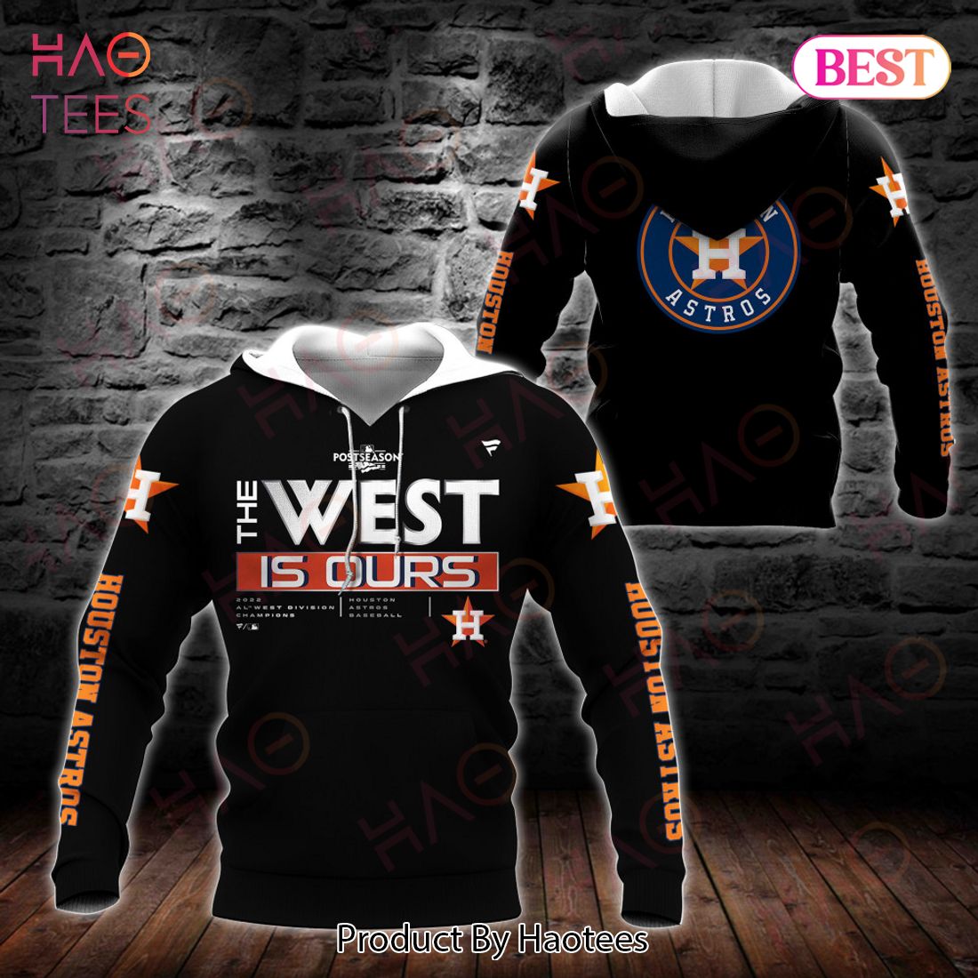 BEST 3D Printed All Over Houston Astros 3D Hoodie Limited Edition