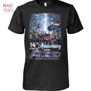 14 Years Anniversary 2008-2022 Avengers Shirt
