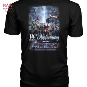 14 Years Anniversary 2008-2022 Avengers Shirt