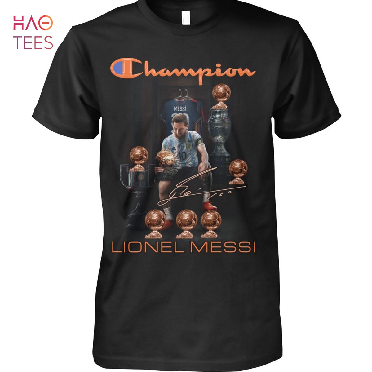 Champion Lionel Messi Shirt Limired Edition