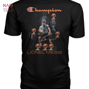 Champion Lionel Messi Shirt Limired Edition