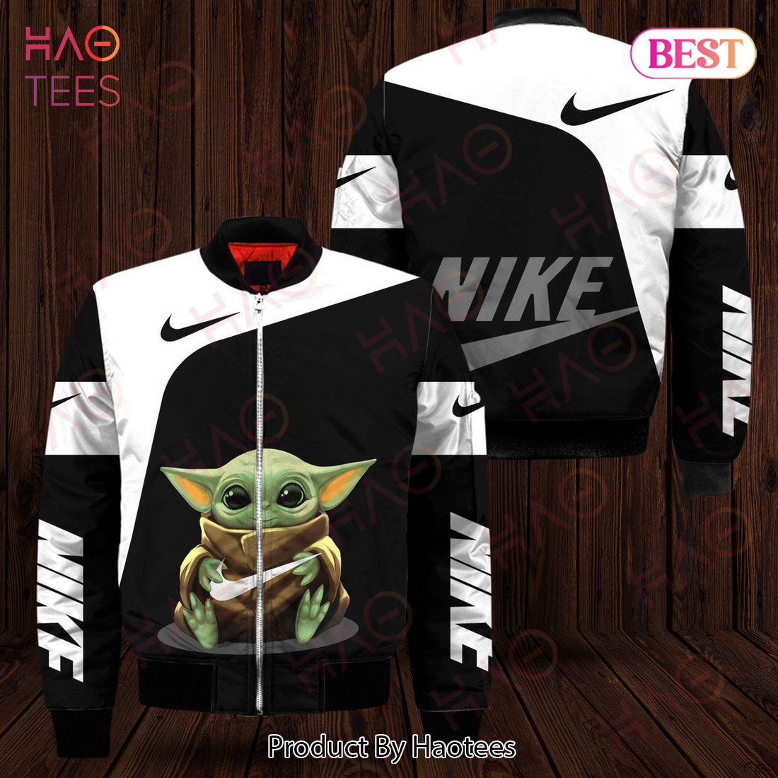 Baby Yoda NK Bomber Jacket Sweatpants Pants Disney Clothing Clothes Sports Outfit