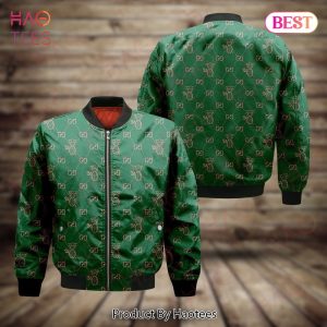 GC Green Bomber Jacket Sweatpants Pants Luxury Brand Clothing Clothes Outfit
