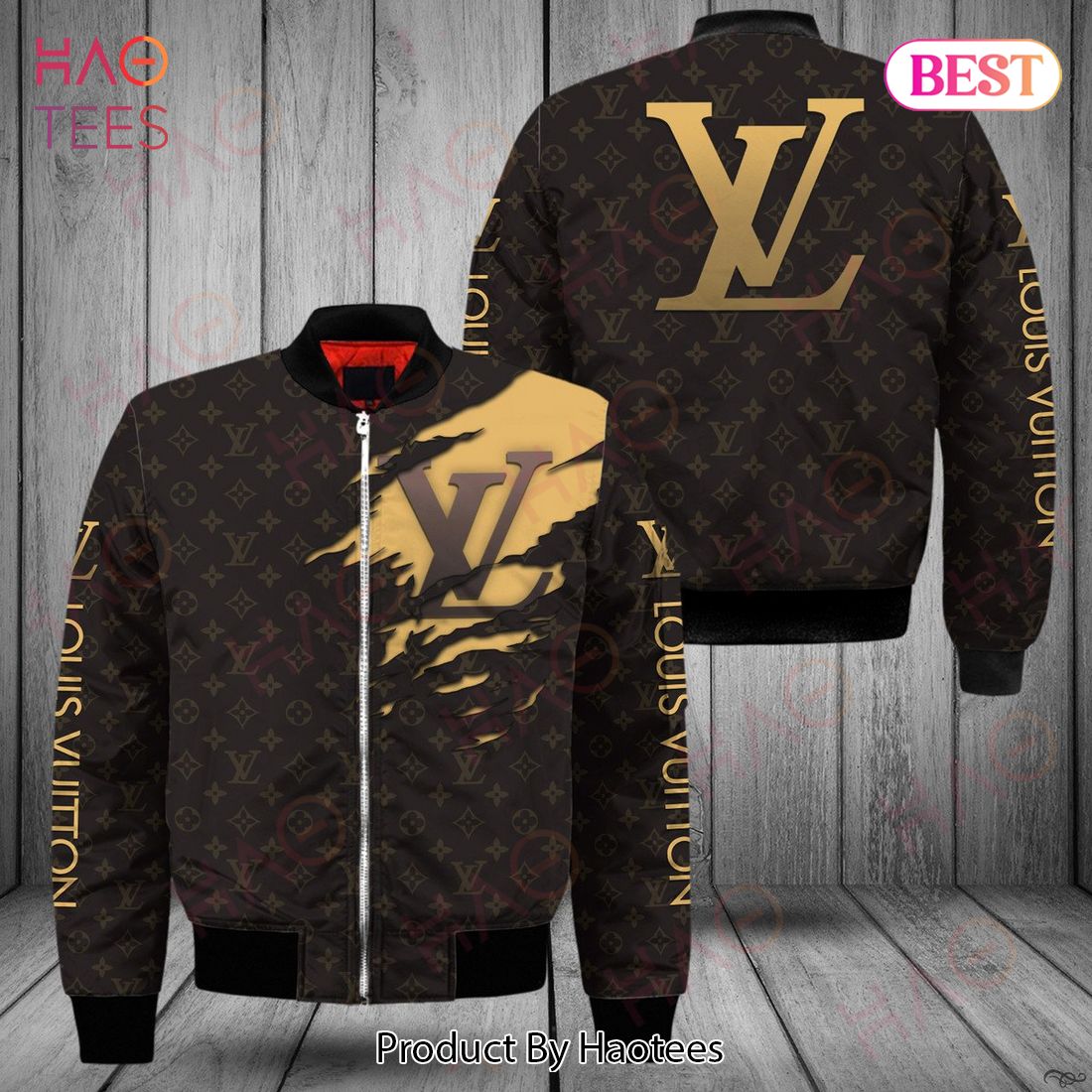 LV Bomber Jacket LV Luxury Clothing Clothes Outfit