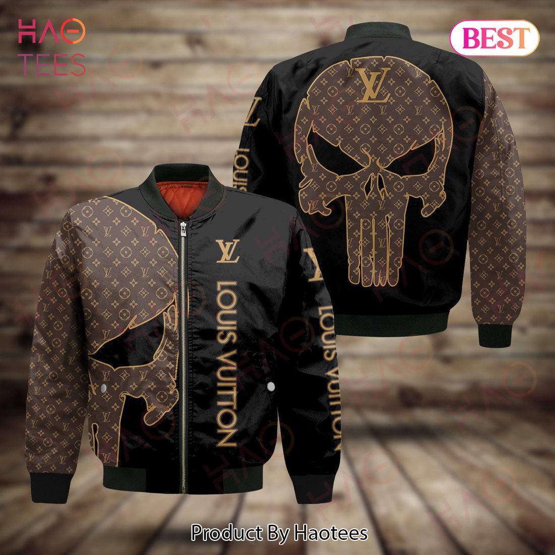 LV Skull Bomber Jacket LV Luxury Clothing Clothes Outfit