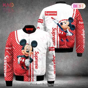 LV SPRM Mickey Mouse Disney Bomber Jacket LV Luxury Clothing Clothes Outfit