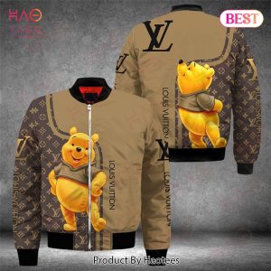 LV Winnie The Pooh Disney Bomber Jacket LV Luxury Clothing Clothes Outfit