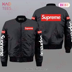 SPRM Black Bomber Jacket Luxury Brand Clothing Clothes Outfit