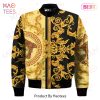 VS Gold Bomber Jacket Luxury Brand Clothing Clothes Outfit
