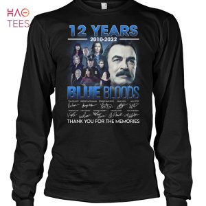 12 Years 2010-2022 Blue Bloods Shirt