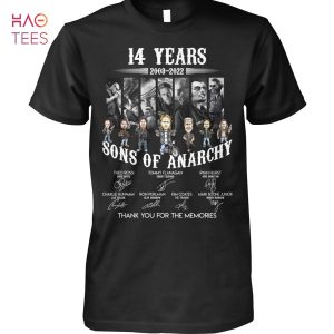14 Years Sons Of Anarchy Shit Limited Edition