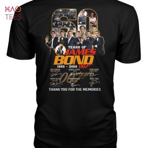 60 Years Of James Bond 007 Shirt