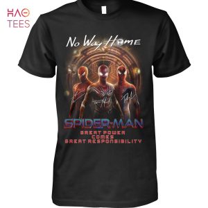 THE BEST Spiderman Great Power Comes Great Responsibility Shirt