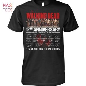 The Walking Dead 12 Anniversary Shirt