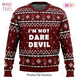 I’m not Daredevil Marvel Ugly Christmas Sweater
